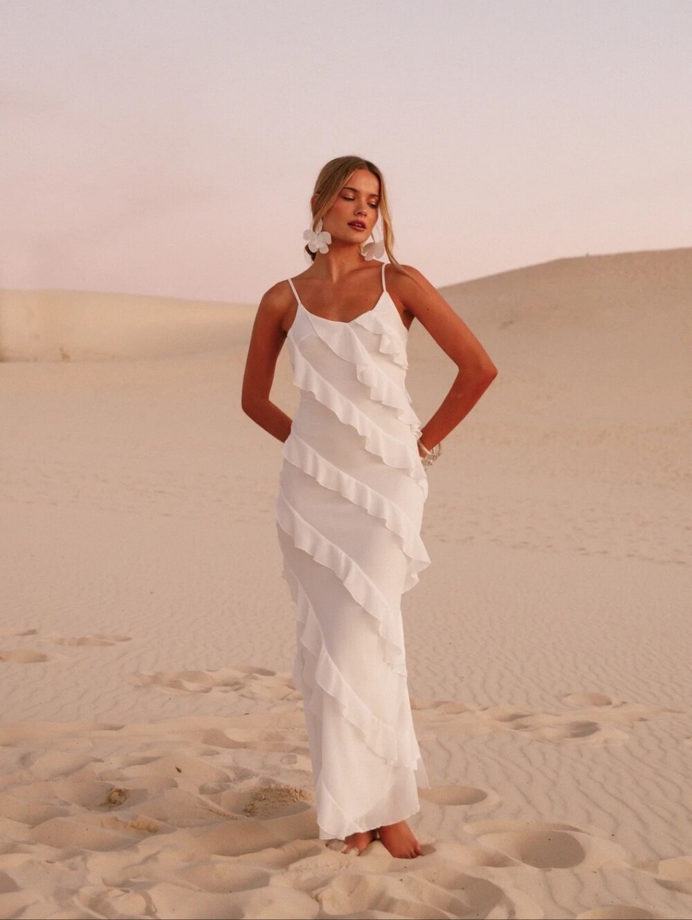 Petal & Pup Ciao Ruffles Maxi Dress